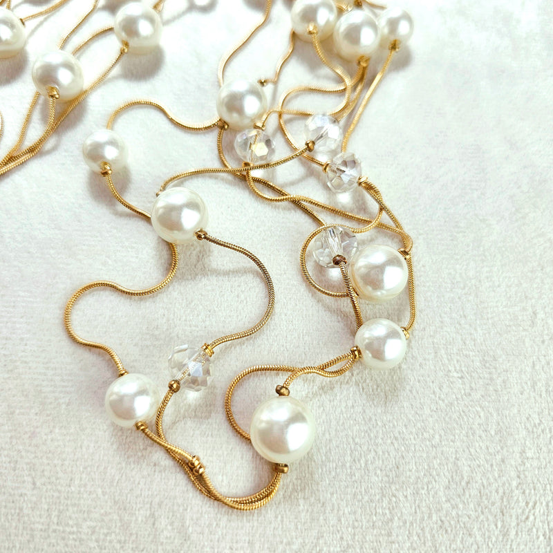 Collar Pearl Gold