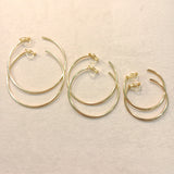 Big Gold Hoop Earrings