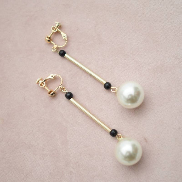 Pearl Gold Earrings